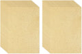 PATIKIL Light Gold Shiny EVA Glitter Foam Sheet 11 x 8 Inch 2mm Thick by PATIKIL