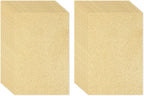 PATIKIL Light Gold Shiny EVA Glitter Foam Sheet 11 x 8 Inch 2mm Thick by PATIKIL