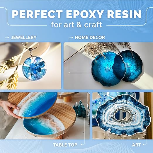 Craft Resin 2 Gallon Crystal Clear Epoxy Resin Kit - Image 3