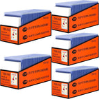 1000 Card Sleeves Top Loads for Cards, Toploaders Hard Plastic for Trading Game by TRUGQCardGuardians