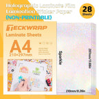 TECKWRAP Holographic Laminate Sheets Waterproof Laminating Sheets - Image 2