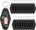 Yoption 20pcs Blank Motel Keychain Bulk by Yoption