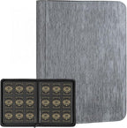 Card Binder 9 Pocket, Premium 540 Double Sided Pocket Collection Binder by Hijvxk