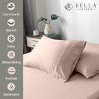 Bella Coterie | Luxury Bamboo Viscose Standard Size Pillowcase Set | 100% - Image 2