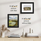 Vittanly 8x10 Picture Frames Set of 2, Ornate Vintage Photo Frame - Image 3