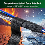 2 Rolls High Temp Wire Harness Tape – OEM-Grade Automotive Cloth Fabric Tape - Image 4