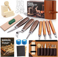 Wood Carving Kit Whittling Kit: Deluxe Wood Carving Tools Knife Set by YourTrustedCompanionontheCarvingJourney