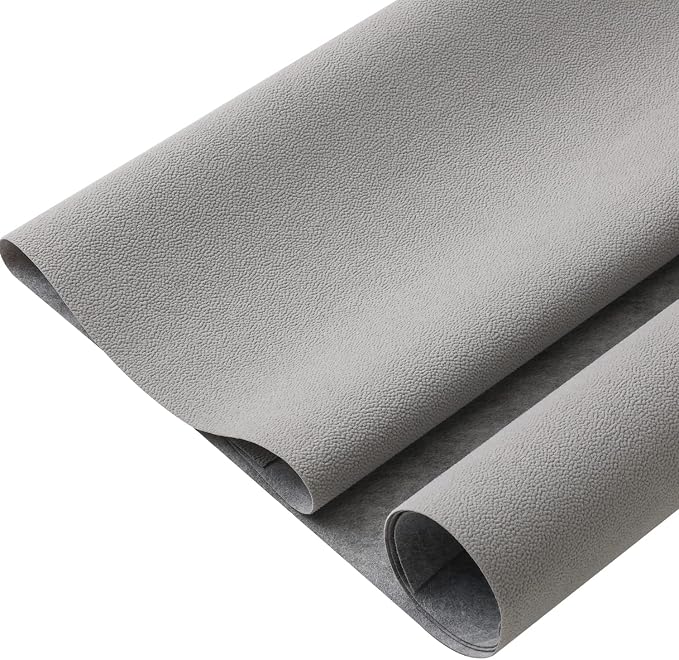 Removable Velvet Flocking Self Adhesive Felt Fabric Liner Gray Velvet Drawer - Image 3