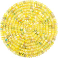 Large Hole Beads Spacer Beads Yellow Assorted European Craft Big Beads Large by BRACELETMAKINGKIT