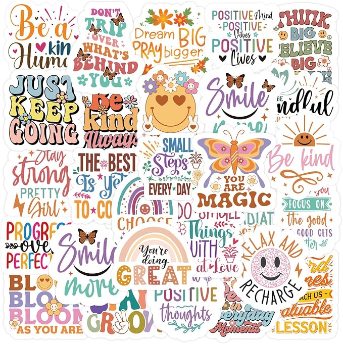 PRSTINCOL Inspirational Stickers by PRSTINCOL