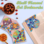 WIVICO 4Pcs Diamond Painting Bookmarks, Diamond Pearl Art Kits - Image 2