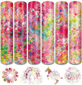 Tintnut Pink Green Splash Heat Transfer Vinyl, stretch washable, works by Tintnut