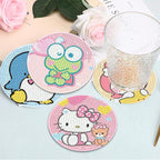 8Pcs Diamond Art Painting Coasters - Image 6