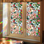 Bloss Crabapple Blossom Flower Privacy Window Film Decorative, Stain Glass - Image 4