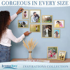 4x4 Picture Frames with 3x3 Mat, 6 Pack, Contemporary, Inspirations | These - Image 5