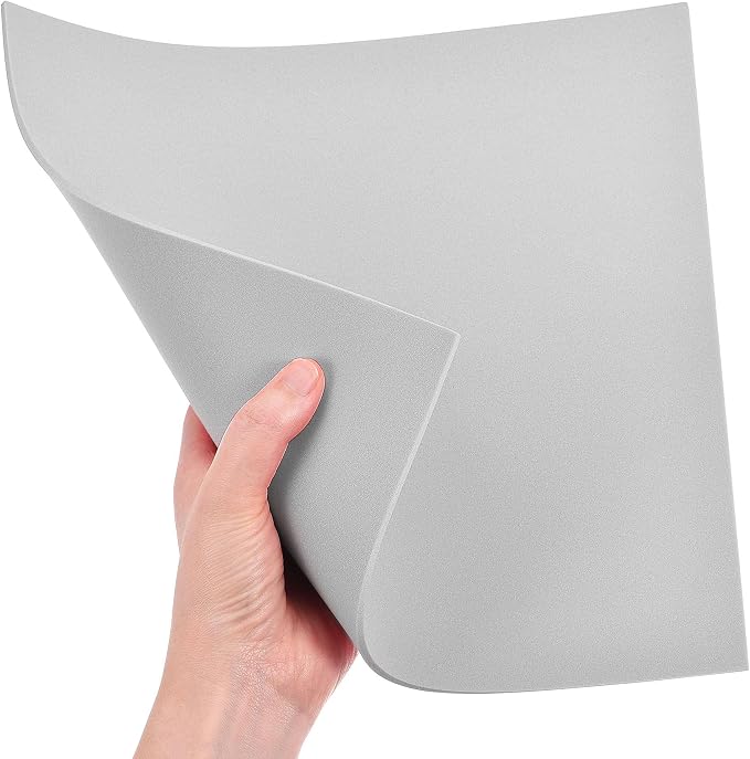 uxcell Grey EVA Foam Sheets 10 x 10 Inch 3mm Thickness - Image 5