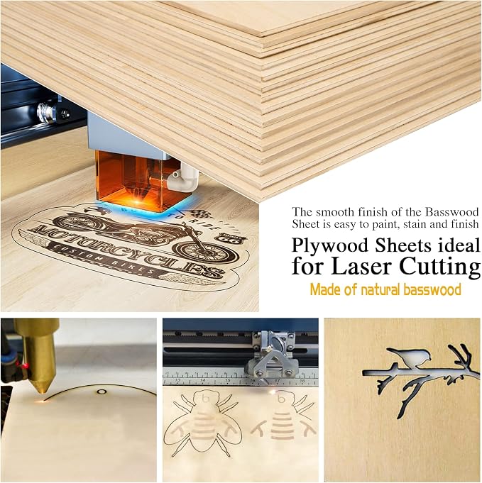 Basswood Sheets 1/8" - 3mm Plywood Sheets - Image 4