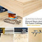 Basswood Sheets 1/8" - 3mm Plywood Sheets - Image 4
