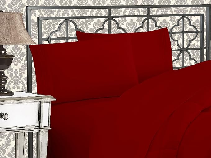 Elegant Comfort Luxurious 1500 Premium Hotel Quality Microfiber Three Line - Image 2