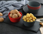 12 Pack Reusable Nonstick Jumbo Silicone Baking Cups, Cupcake and Muffin Liners - Image 5