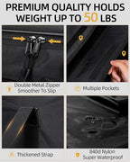 Nicpro Art Portfolio Bag 36 x 48 Inches Waterproof Nylon Artist Carrying Bag - Image 4