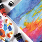 48 Colors Professional Acrylic Paint Set, Artist Paint Supplies | 22ml Tubes - Image 8