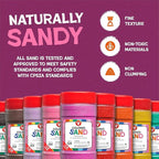 Hygloss Colored Sand – Holiday Red & Green Color Festive Craft Sand - Image 5