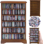 DIYDEC Mini Bookshelf with 180pcs Mini Books Miniature Anxiety Bookshelf by DIYDEC