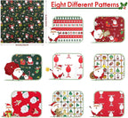 Aubliss 8pcs Fat Quarter Fabric Bundles Quilting Cotton Craft Fabric Pre-Cut - Image 3