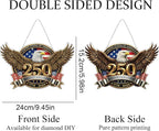 JJFox Diamond Art Hanging Kit for Adult, Special Shaped Rhinestone, DIY Acrylic - Image 7