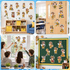 120pcs Bee Theme Cutouts Honey Bee Bulletin Board Decorations Back to School - Image 6