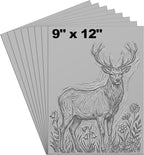 Yeaqee 2 Pcs 9 x 12 Inch Linoleum Block by Yeaqee