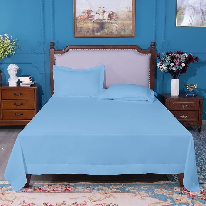NTBAY Queen Flat Sheet Only - Image 4