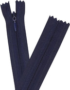 YAKA 20pcs Navy Blue Nylon Invisible Zippers Tailor Sewing Tools Garment by YAKA