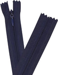 YAKA 20pcs Navy Blue Nylon Invisible Zippers Tailor Sewing Tools Garment by YAKA