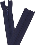 YAKA 20pcs Navy Blue Nylon Invisible Zippers Tailor Sewing Tools Garment by YAKA