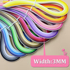 Zorfeter Multi-Color Quilling Paper Strips Kits, 3mm Width, 900 Strips - Image 4
