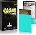 120Pack Card Sleeves for Trading Cards, Matte Card Sleeves Deck Card Protectors by Fabmaker