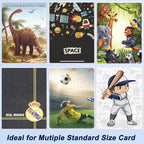 10000 PCS Card Sleeves for Trading Cards, Soft Penny Card Sleeves Clear Plastic - Image 5