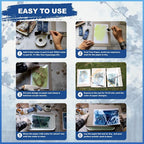 Cyanotype Solution Kit with 7 Tools, Cyanotype Chemicals Sensitizer Set - Image 5