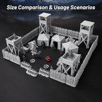 AUSPDICE AF676 Medieval Military Camp RPG Terrain Set - Image 3