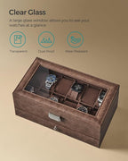 SONGMICS Watch Box, 12-Slot Watch Case Organizer - Image 4