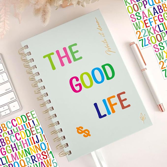 Letter Stickers 1 inch, Self-Adhesive Vinyl Waterproof ABC Letter Stickers - Image 7