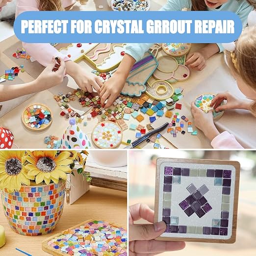Mosaic Crystal Grout, Mosaics Tile Tools, Mosaic Tile Accessories – Essential - Image 4
