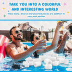 Frienda 50 Pcs Pool Noodles Bits Multicolor Craft Small Size Versatile Mixed - Image 4