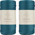 Sensy Premium 2 Pack of 2mm 251 Yards Polyester Rope 100% Polypropylene Cord by SSENSY