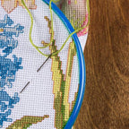 10pcs Cross Stitch Fabric DIY Cross Stitch Aida Cloth Fabric - Image 4