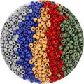 QPIXVB 1100PCS Pony Beads, Beads by QPIXVB