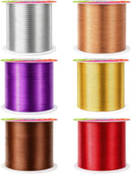 Mandala Crafts 22 GA Purple Brown Red Assorted Anodized Aluminum Craft Wire | - Image 2