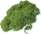 Forlaoers 5.3oz Light Green Artificial Floral Moss Fake Moss Faux Plant by Forlaoers